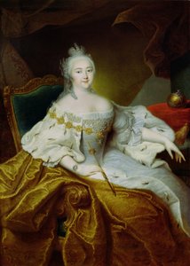 Retrato da Imperatriz Elizabeth Petrovna, c.1745